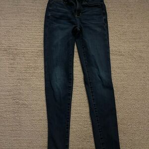 American Eagle Outfitters Dark Blue Skinny Jeans